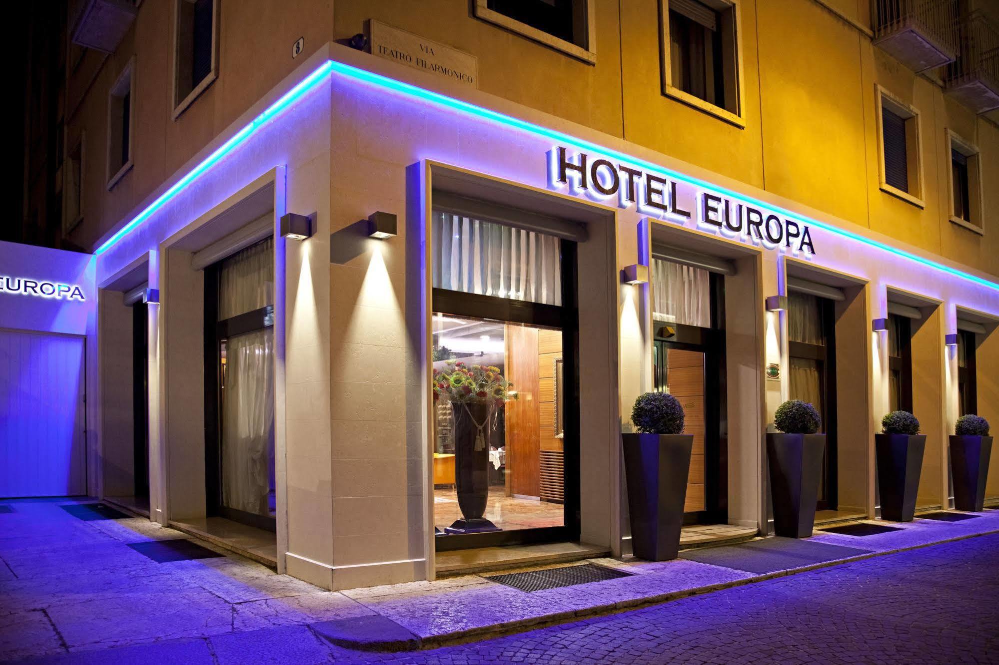 Hotel Europa Верона Экстерьер фото